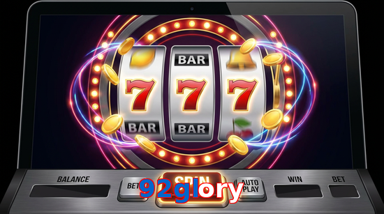 Main screen of 92Glory slots page for PK players